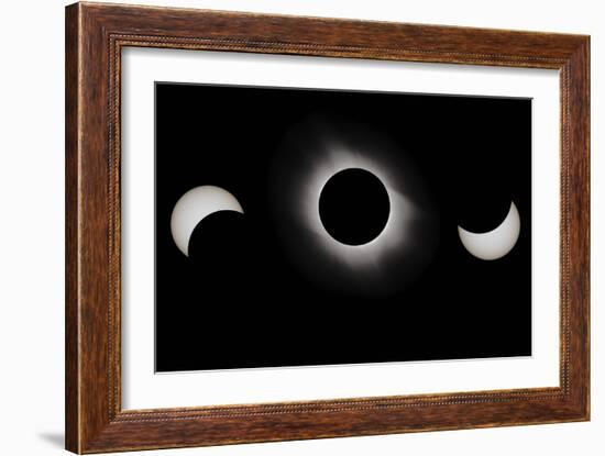 Total Solar Eclipse, 29-03-2006-Eckhard Slawik-Framed Photographic Print