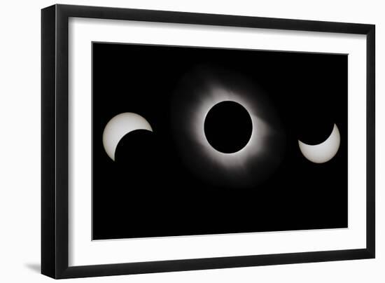 Total Solar Eclipse, 29-03-2006-Eckhard Slawik-Framed Photographic Print