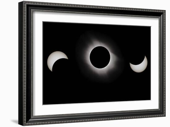 Total Solar Eclipse, 29-03-2006-Eckhard Slawik-Framed Photographic Print