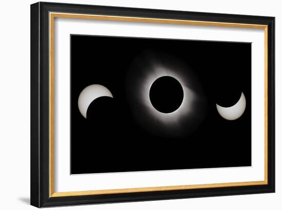 Total Solar Eclipse, 29-03-2006-Eckhard Slawik-Framed Photographic Print