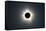 Total solar eclipse, corona at totality-null-Framed Stretched Canvas