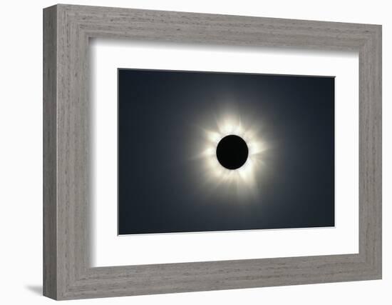 Total solar eclipse, corona at totality-null-Framed Photographic Print