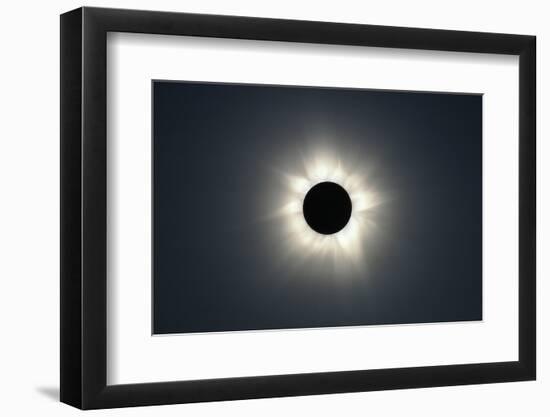 Total solar eclipse, corona at totality-null-Framed Photographic Print