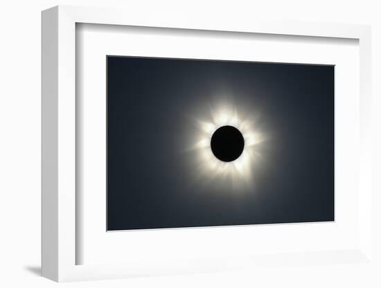 Total solar eclipse, corona at totality-null-Framed Photographic Print