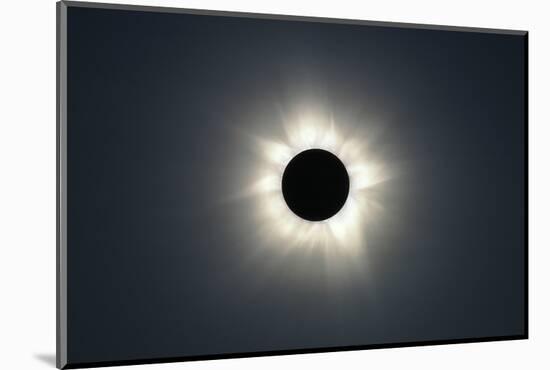 Total solar eclipse, corona at totality-null-Mounted Photographic Print