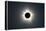 Total solar eclipse, corona at totality-null-Framed Premier Image Canvas