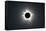 Total solar eclipse, corona at totality-null-Framed Stretched Canvas