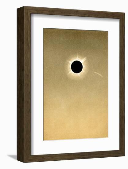 Total Solar Eclipse of 1882 And Comet-Detlev Van Ravenswaay-Framed Photographic Print