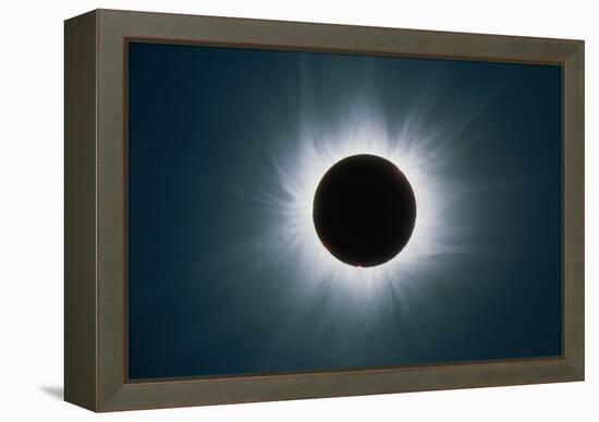 Total Solar Eclipse with Corona-Dr. Fred Espenak-Framed Premier Image Canvas