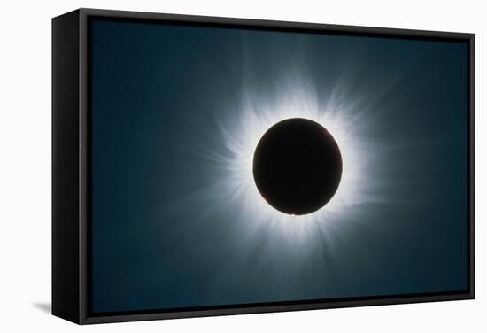 Total Solar Eclipse with Corona-Dr. Fred Espenak-Framed Premier Image Canvas