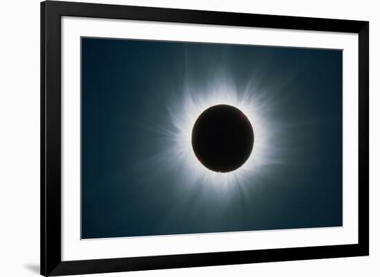 Total Solar Eclipse with Corona-Dr. Fred Espenak-Framed Photographic Print