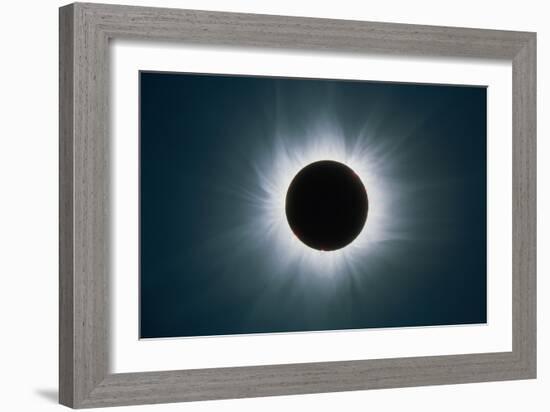 Total Solar Eclipse with Corona-Dr. Fred Espenak-Framed Photographic Print