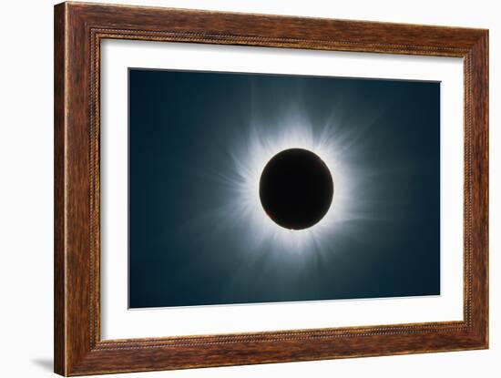 Total Solar Eclipse with Corona-Dr. Fred Espenak-Framed Photographic Print