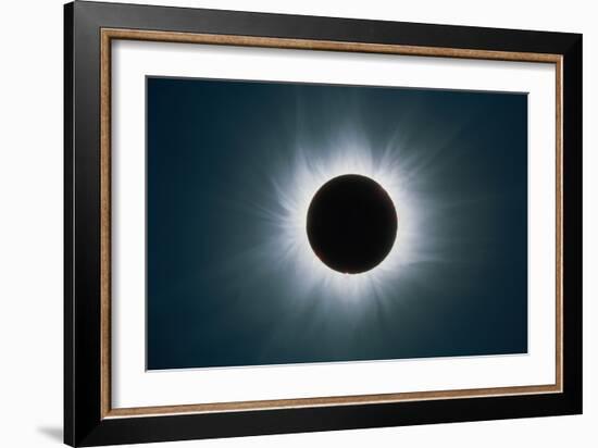 Total Solar Eclipse with Corona-Dr. Fred Espenak-Framed Photographic Print