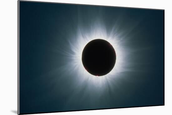 Total Solar Eclipse with Corona-Dr. Fred Espenak-Mounted Photographic Print