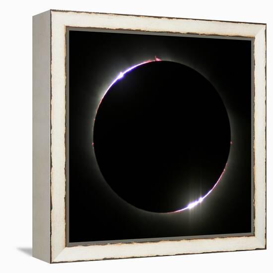 Total Solar Eclipse-Laurent Laveder-Framed Premier Image Canvas