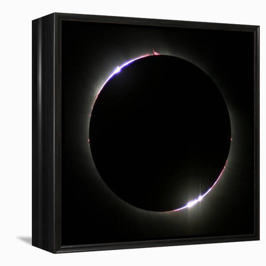 Total Solar Eclipse-Laurent Laveder-Framed Premier Image Canvas