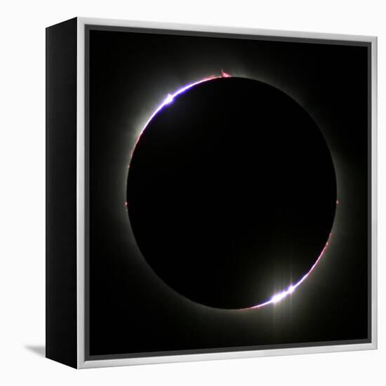 Total Solar Eclipse-Laurent Laveder-Framed Premier Image Canvas
