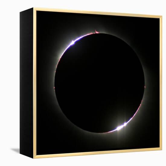 Total Solar Eclipse-Laurent Laveder-Framed Premier Image Canvas