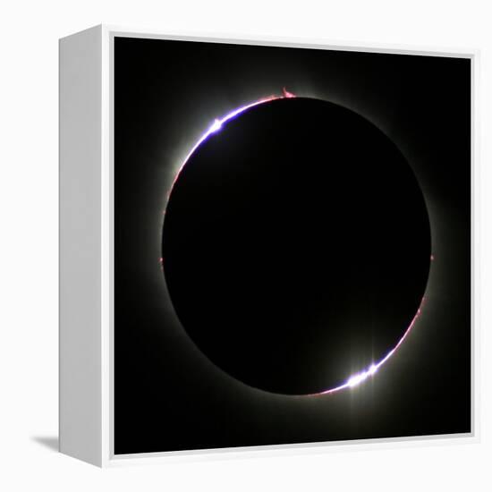 Total Solar Eclipse-Laurent Laveder-Framed Premier Image Canvas