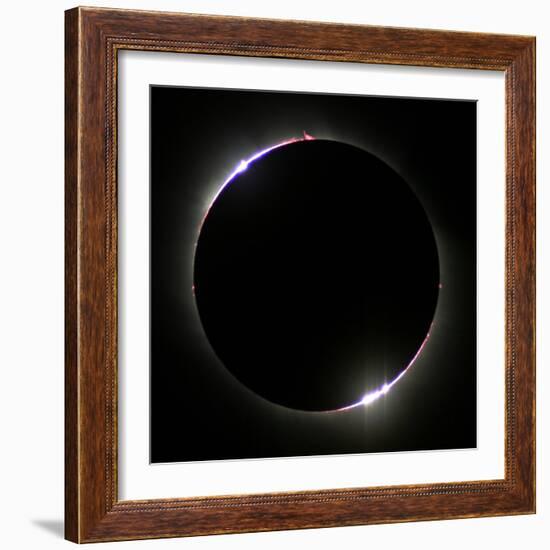 Total Solar Eclipse-Laurent Laveder-Framed Premium Photographic Print