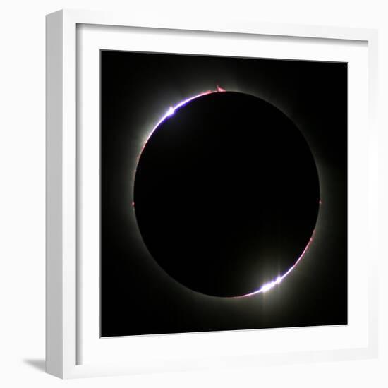 Total Solar Eclipse-Laurent Laveder-Framed Premium Photographic Print
