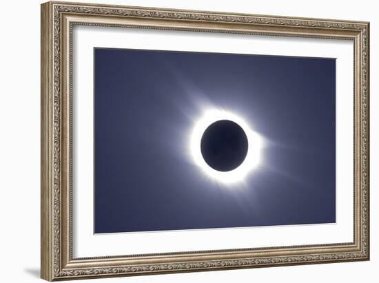 Total Solar Eclipse-null-Framed Photographic Print