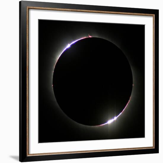 Total Solar Eclipse-Laurent Laveder-Framed Photographic Print