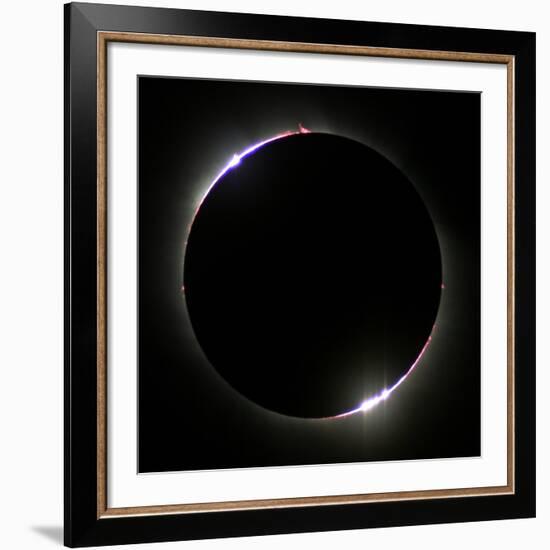 Total Solar Eclipse-Laurent Laveder-Framed Photographic Print