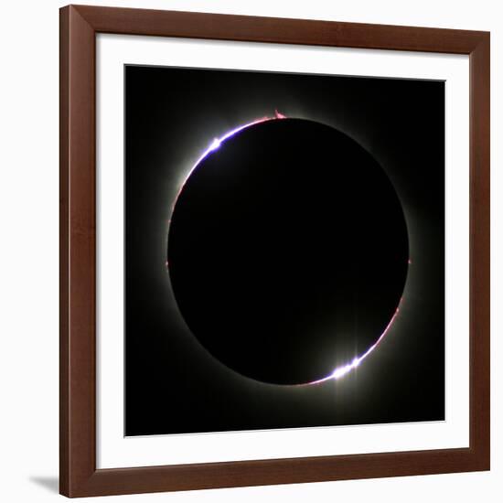 Total Solar Eclipse-Laurent Laveder-Framed Photographic Print