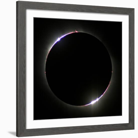 Total Solar Eclipse-Laurent Laveder-Framed Photographic Print