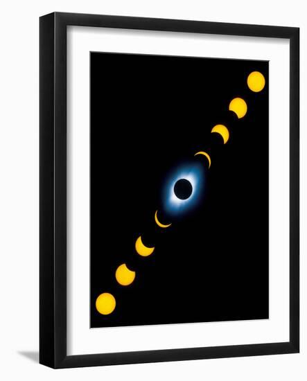 Total Solar Eclipse-Detlev Van Ravenswaay-Framed Photographic Print