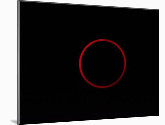 Totality During Annular Solar Eclipse-Stocktrek Images-Mounted Photographic Print