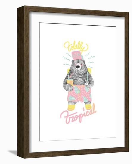 Totally Tropical-Jordan Andrew Carter-Framed Giclee Print