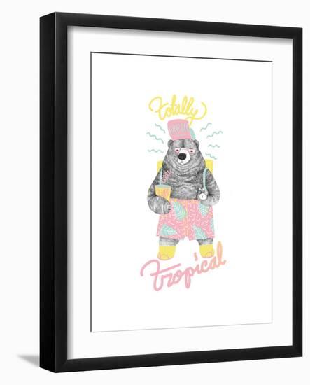 Totally Tropical-Jordan Andrew Carter-Framed Giclee Print