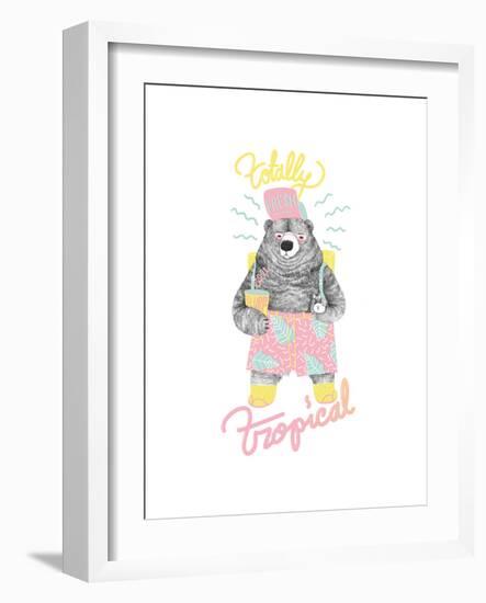 Totally Tropical-Jordan Andrew Carter-Framed Giclee Print