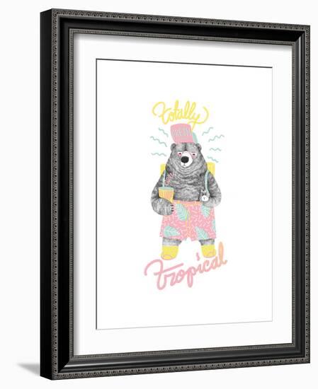 Totally Tropical-Jordan Andrew Carter-Framed Giclee Print