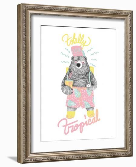 Totally Tropical-Jordan Andrew Carter-Framed Giclee Print