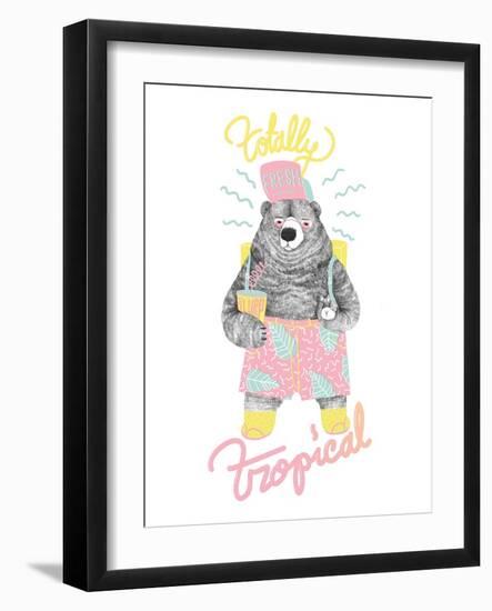 Totally Tropical-Jordan Andrew Carter-Framed Giclee Print