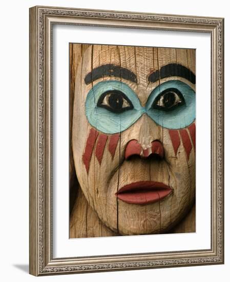 Totem Bight State Park, Ketchikan, Alaska, USA-Savanah Stewart-Framed Photographic Print