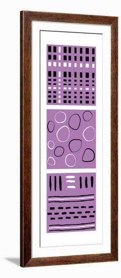 Totem Lavender 2006-null-Framed Serigraph