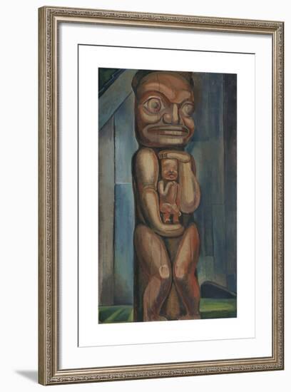 Totem Mother-Emily Carr-Framed Premium Giclee Print