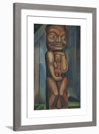 Totem Mother-Emily Carr-Framed Premium Giclee Print