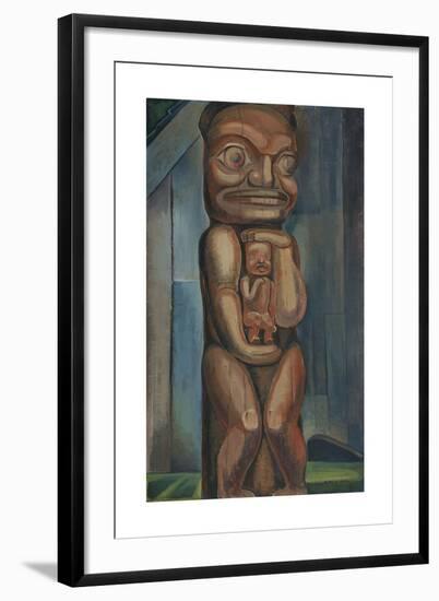 Totem Mother-Emily Carr-Framed Premium Giclee Print