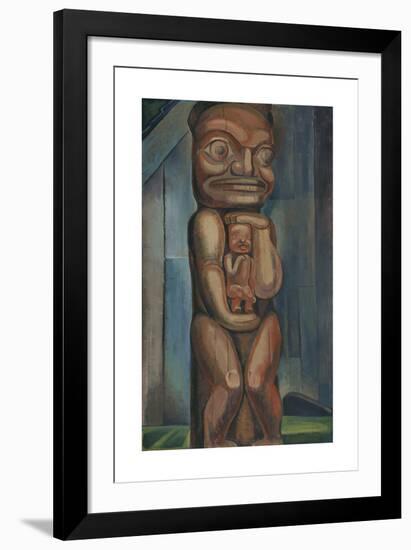 Totem Mother-Emily Carr-Framed Premium Giclee Print