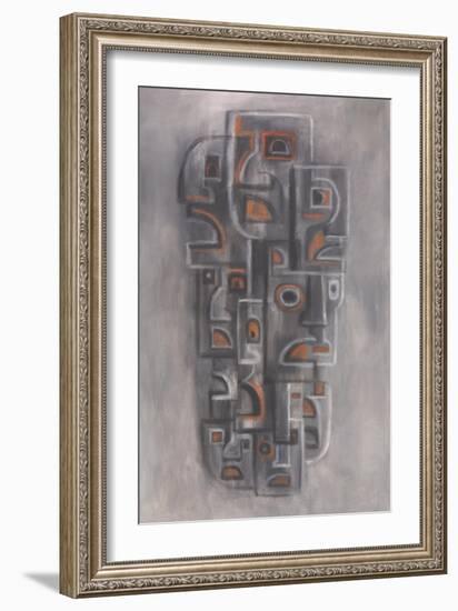 Totem of Rumor, ca. 1950-Ebba Rapp-Framed Giclee Print