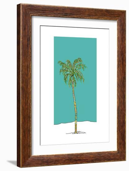 Totem Palm-Jan Weiss-Framed Art Print