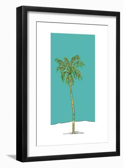 Totem Palm-Jan Weiss-Framed Art Print