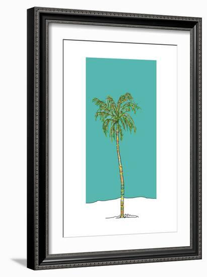 Totem Palm-Jan Weiss-Framed Art Print