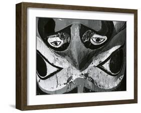 Totem Pole Detail, Alaska, 1977-Brett Weston-Framed Photographic Print